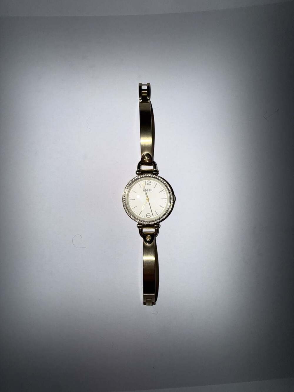Fossil ES3227 Georgia Gold-Tone Bangle Bracelet Watch
